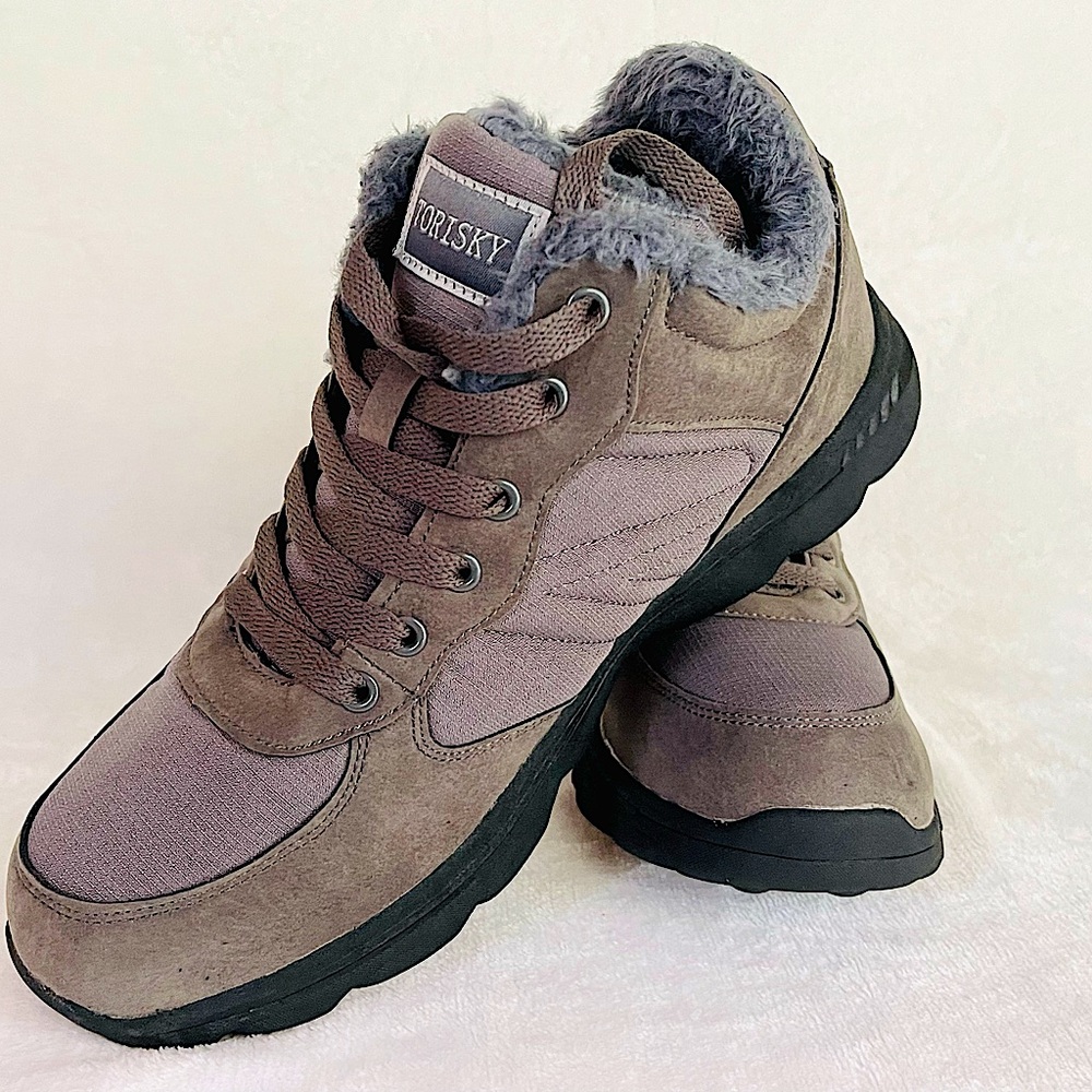 Torisky Men’s Waterproof hiking Boots Sneaker, Size US 9